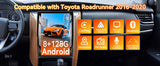 Android 14 Car Stereo Radio Head Unit Compatible with Toyota Roadrunner 2018-2020 Carplay&Android Auto T-Style Touch Screen with GPS | DSP | Bluetooth | Optical | FM | 4G | WiFi 8+128G 12.1