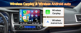 Android 13 Car Stereo Radio Compatible with Toyota Highlander 2015-2018, 10 Inch Touchscreen Head Unit,Bluetoot h|Wifi |FM  |Wireless Carplay Android Auto |GPS |Mirrorlink |Backup Camera