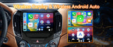 Android 15 Car Stereo Radio Compatible with Chevrolet Chevy Cruze 2016-2020 with Wireless Carplay Andriod Auto, 4GB+64GB, 9 Inch Touchscreen Support Bluetooth, FM/GPS/Mirror Link/SWC/Backup Camera
