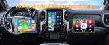 Android 13 Car Radio Compatible with Chevy Silverado 2019-2023 4+64G T-Style Car Stereo Head Unit with Wireless Carplay | Android Auto | GPS Navigation | Bluetooth | FM | AM | SWC 12.1Inch