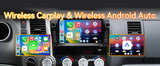 Android 13 Car Stereo Radio Compatible with Toyota Tundra 2006-2013 Sequoia 2013-2019, 4GB+64GB, 9" Touchscreen Support Wireless Carplay Android Auto, Bluetooth/GPS/WiFi/Mirror Link/SWC/Backup Camera
