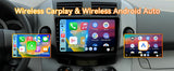 Android 13 Car Stereo Radio Compatible with Toyota RAV4 2006-2011,9 Inch Touchscreen Head Unit,Bluetooth |Wifi |FM |Wireless Carplay Android Auto |GPS |Mirrorlink |Backup Camera