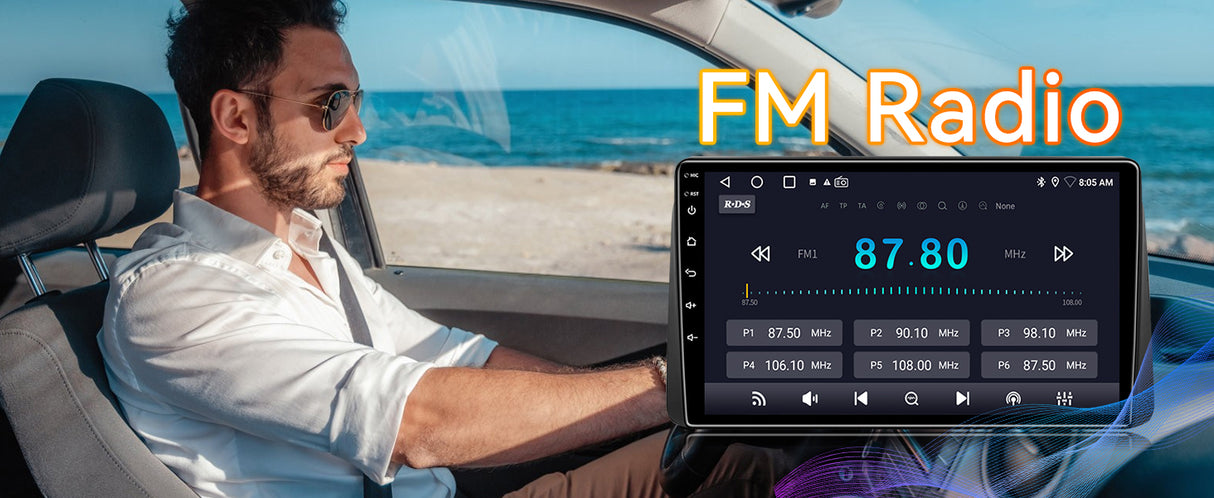 Android 13 Car Radio Stereo for Grand Voyager 2013-2016, 9 Inch Touchscreen Head Unit,Bluetooth | Wifi | FM | Wireless Carplay Android Auto | GPS | Mirrorlink | Backup Camera
